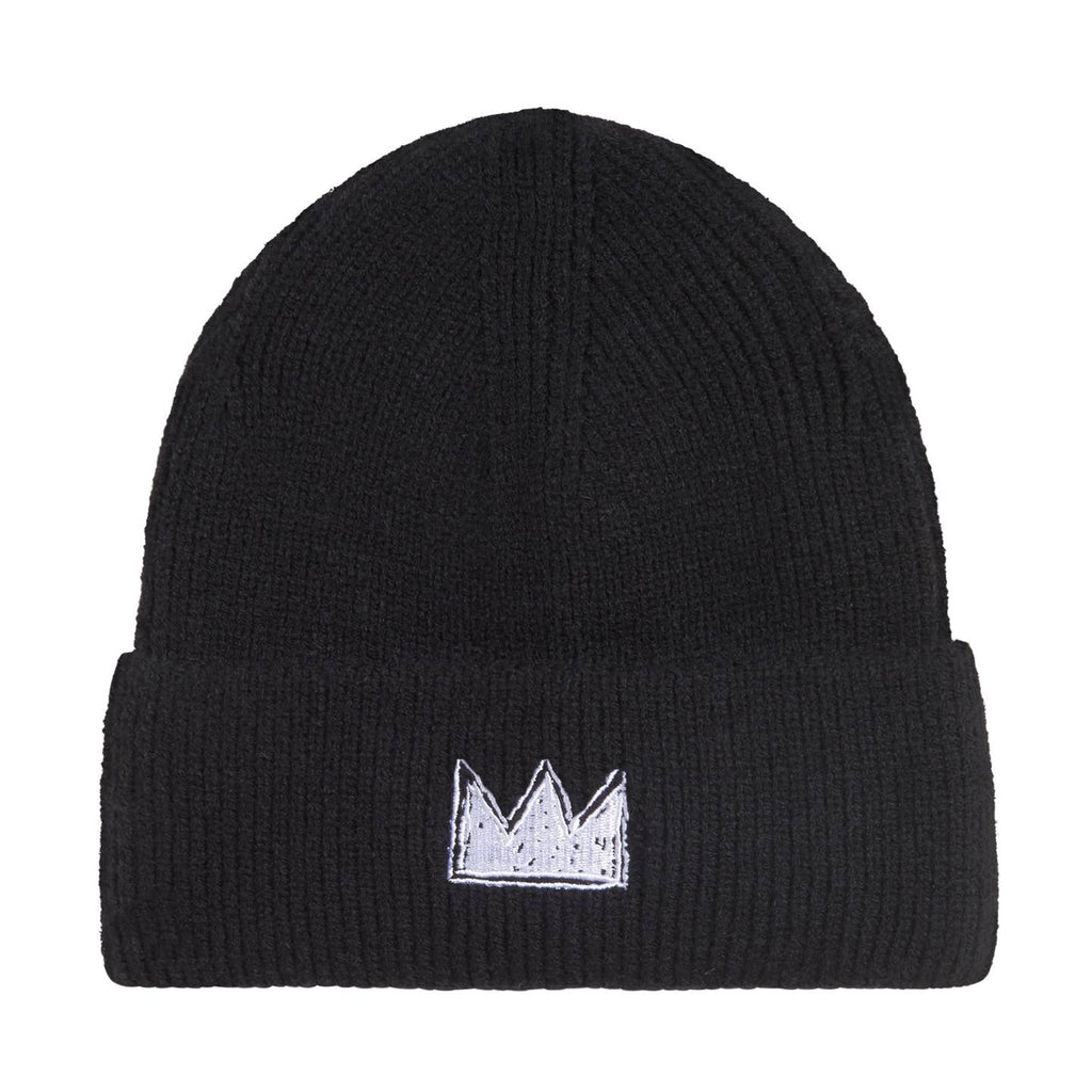 Jean-Michel Basquiat Embroidered Crown Beanie