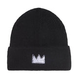 Jean-Michel Basquiat Embroidered Crown Beanie