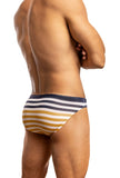 Nautical Stripe Low-Rise Swimsuit by Jack Adams in 2 colors