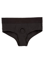 Her Royal Harness Backless Brief - XXLarge/XXXLarge - Black