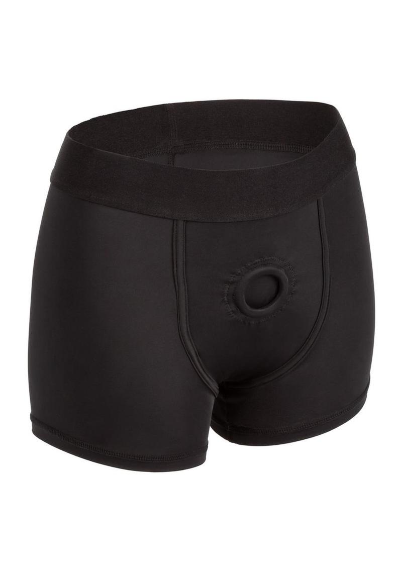 Her Royal Harness Boxer Brief - Small/Medium - Black