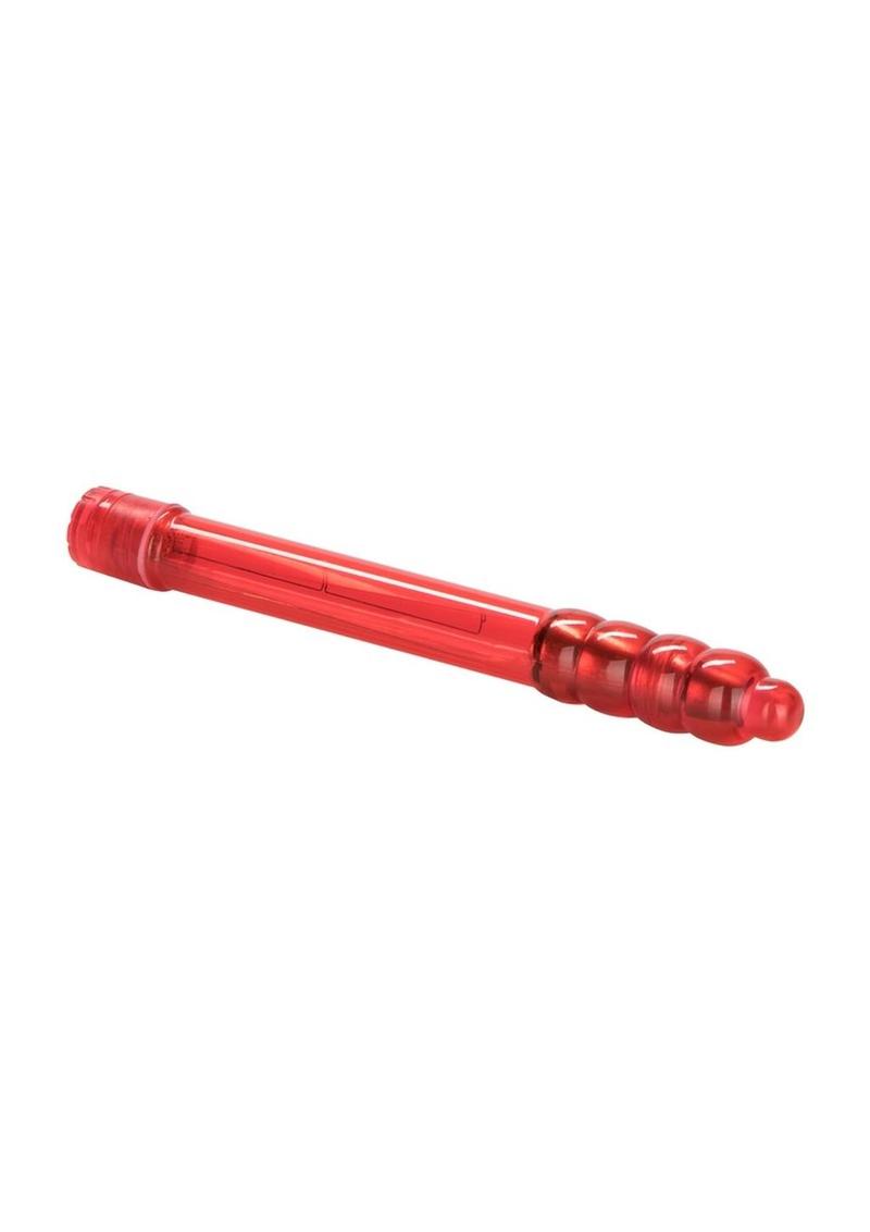 Hard Vibes Slender Sensations Vibrator - Red