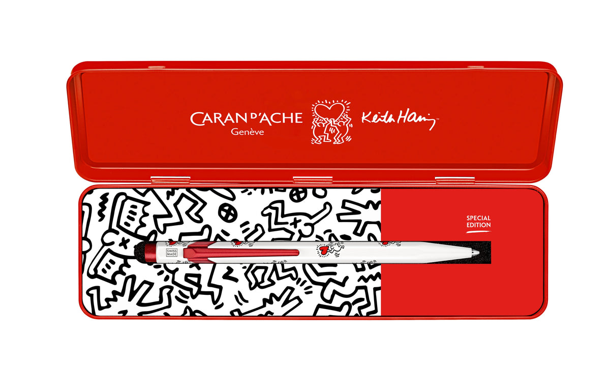 Keith Haring Ballpoint Pen 849™ White in Metal Box