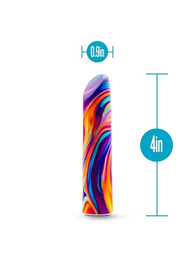 Limited Addiction Psyche Rechargeable Power Vibrator - Rainbow