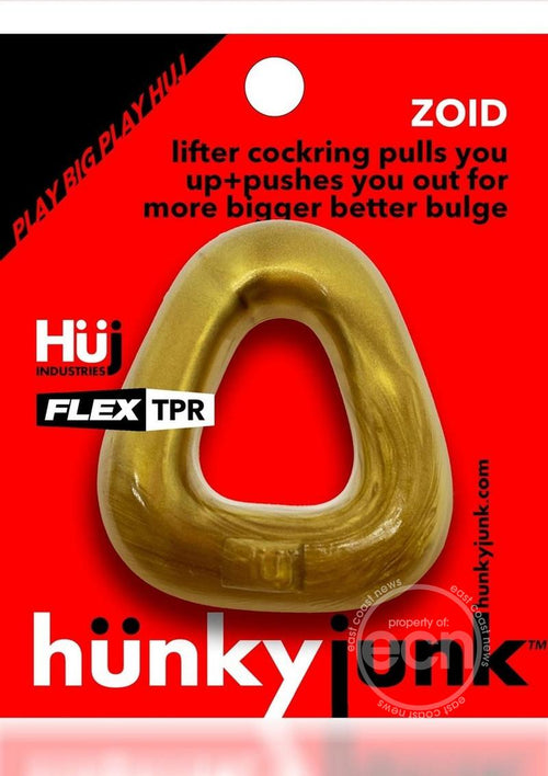 Hunkyjunk Zoid Trapezoid Lifter Cockring - Bronze Metal