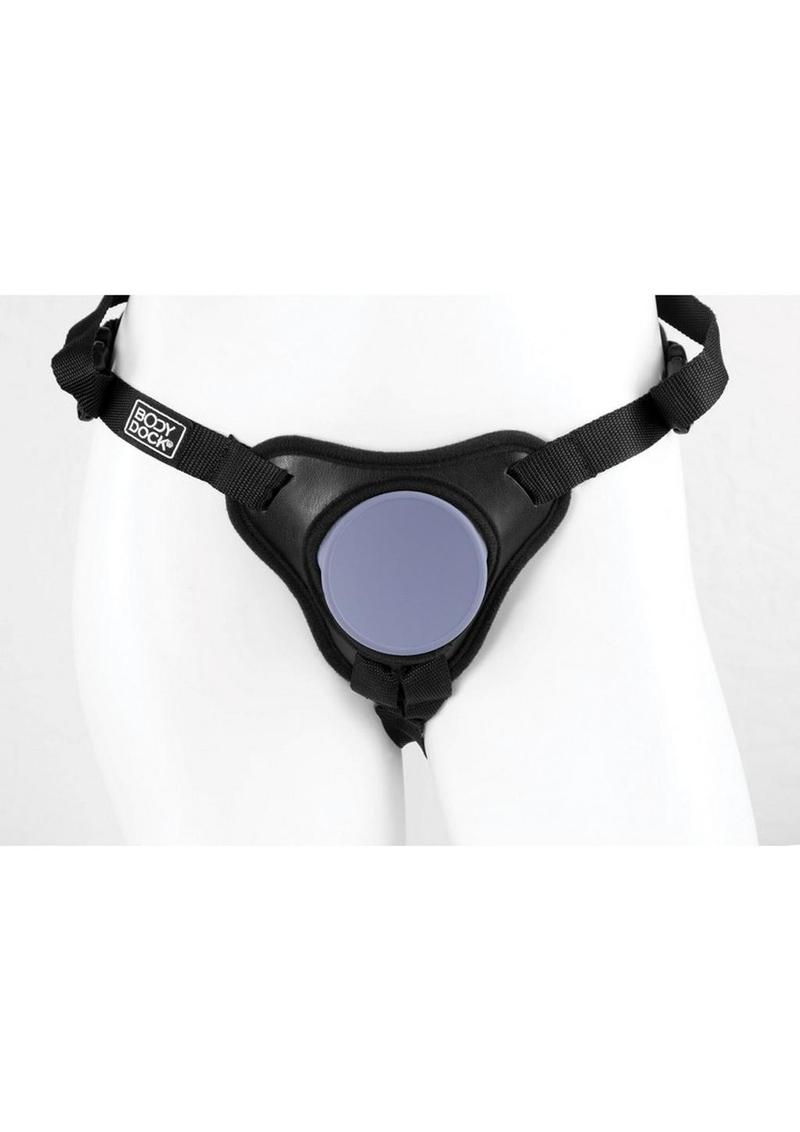 Dillio Platinum Body Dock Harness System - Lavender/Black