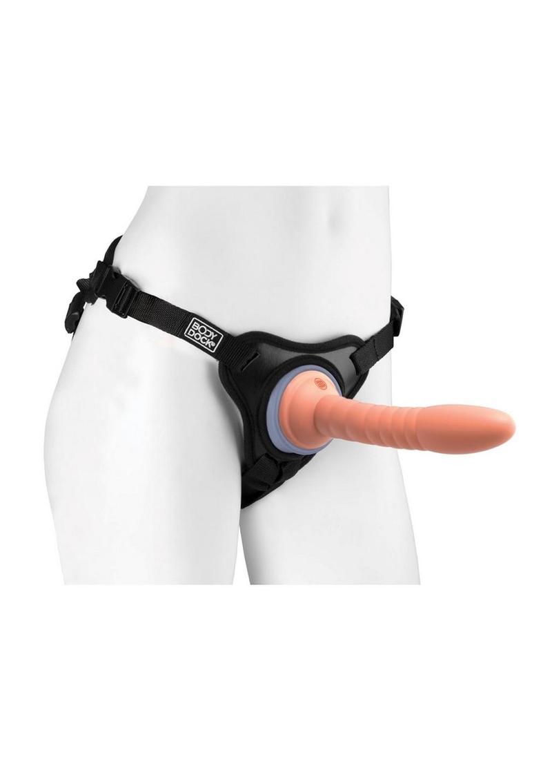 Dillio Platinum Body Dock Harness System - Lavender/Black