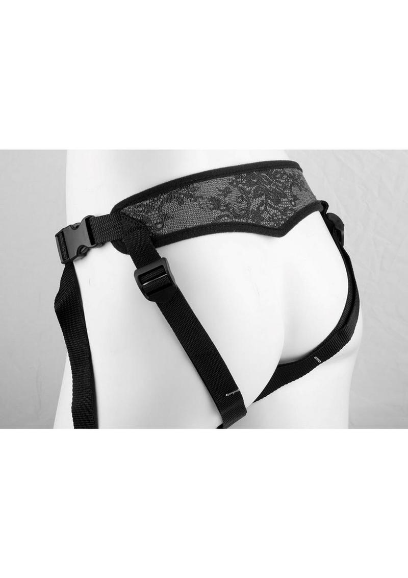 Dillio Platinum Body Dock Harness System - Lavender/Black