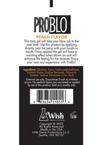 ProBlo Oral Pleasure Flavored Gel 1.5oz - Peach