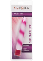 Hard Vibes Candy Cane Waterproof Vibrator 6in - Pink