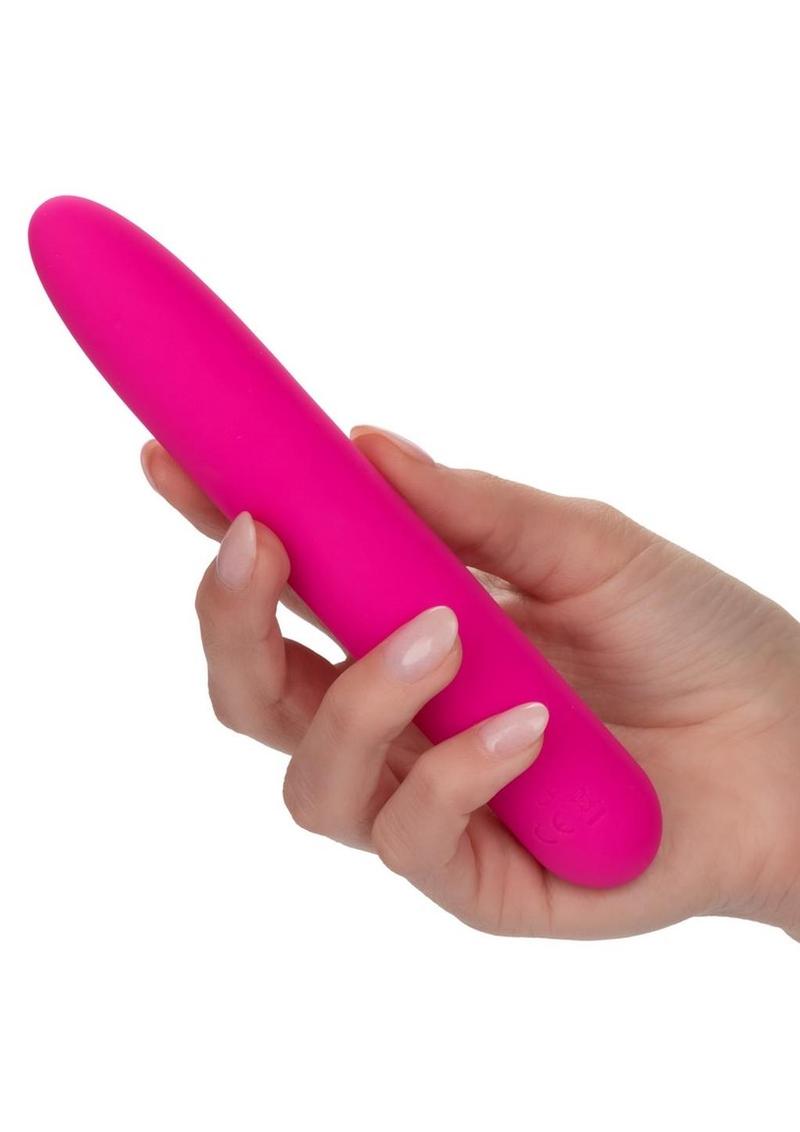 Bliss Liquid Silicone Rechargeable Vibrator - Pink
