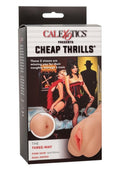 Cheap Thrills The Three-Way Dual End Stroker - Pussy & Ass - Vanilla