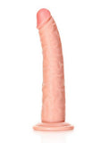 RealRock Slim Realistic Dildo with Suction Cup 8in - Vanilla