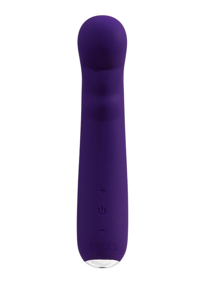 VeDO Midori Rechargeable Silicone G-Spot Vibrator - Deep Purple