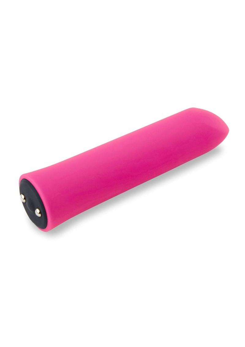 Nu Sensuelle Iconic Rechargeable Silicone Bullet - Deep Pink