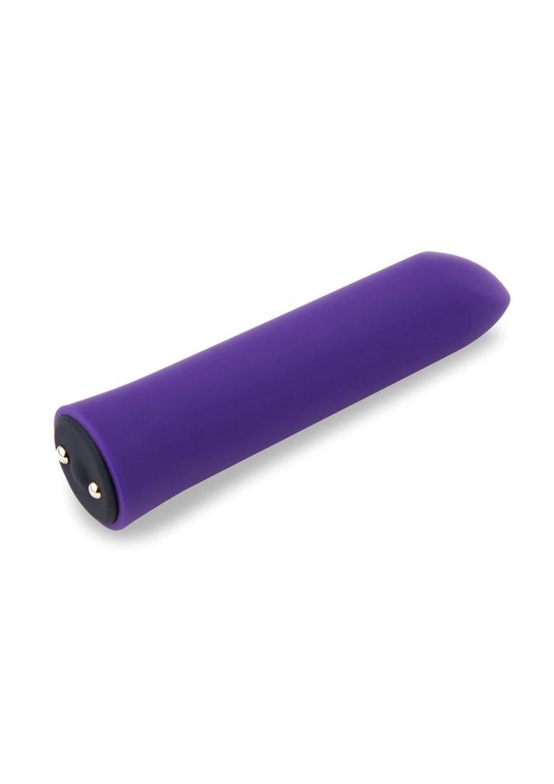 Nu Sensuelle Iconic Rechargeable Silicone Bullet - Deep Purple
