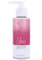 CG Glow Vanilla Cupcake Fragranced Shimmer Lotion 4oz - Pink