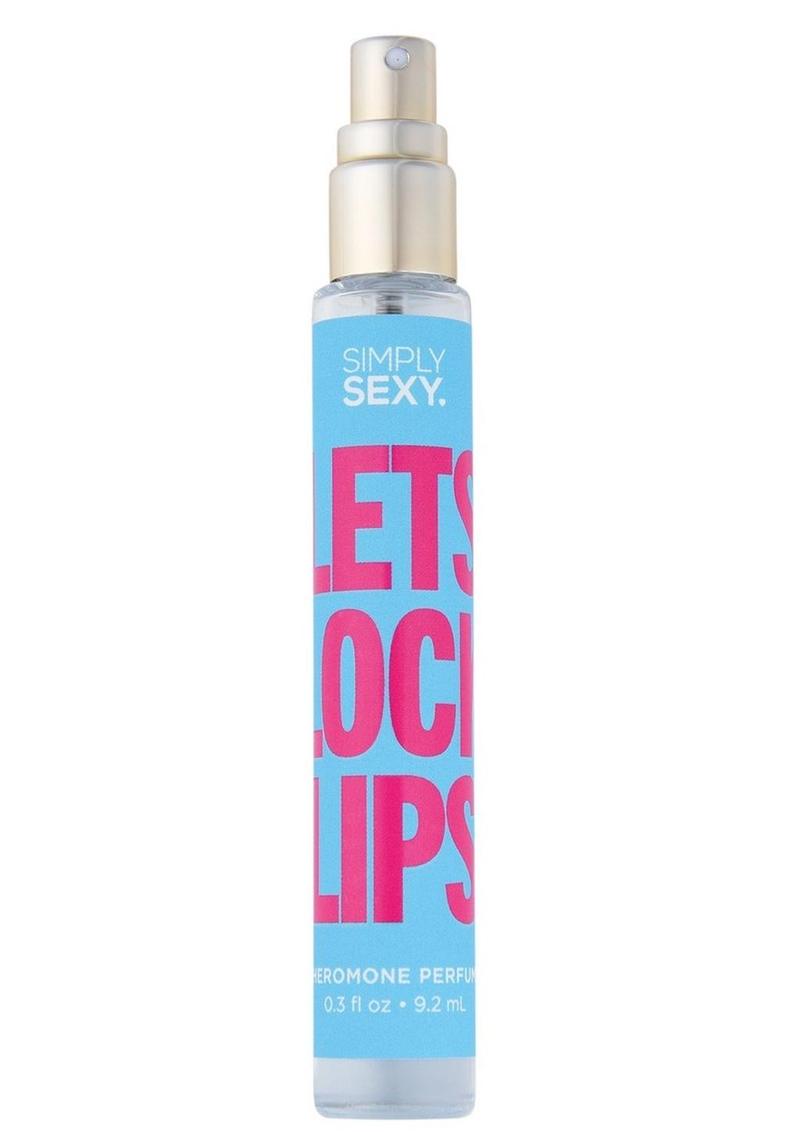 Simply Sexy Pheromone Perfume Let's Lock Lips Spray 0.3oz