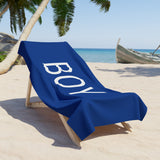 Boy Beach Towel by CULTUREEDIT