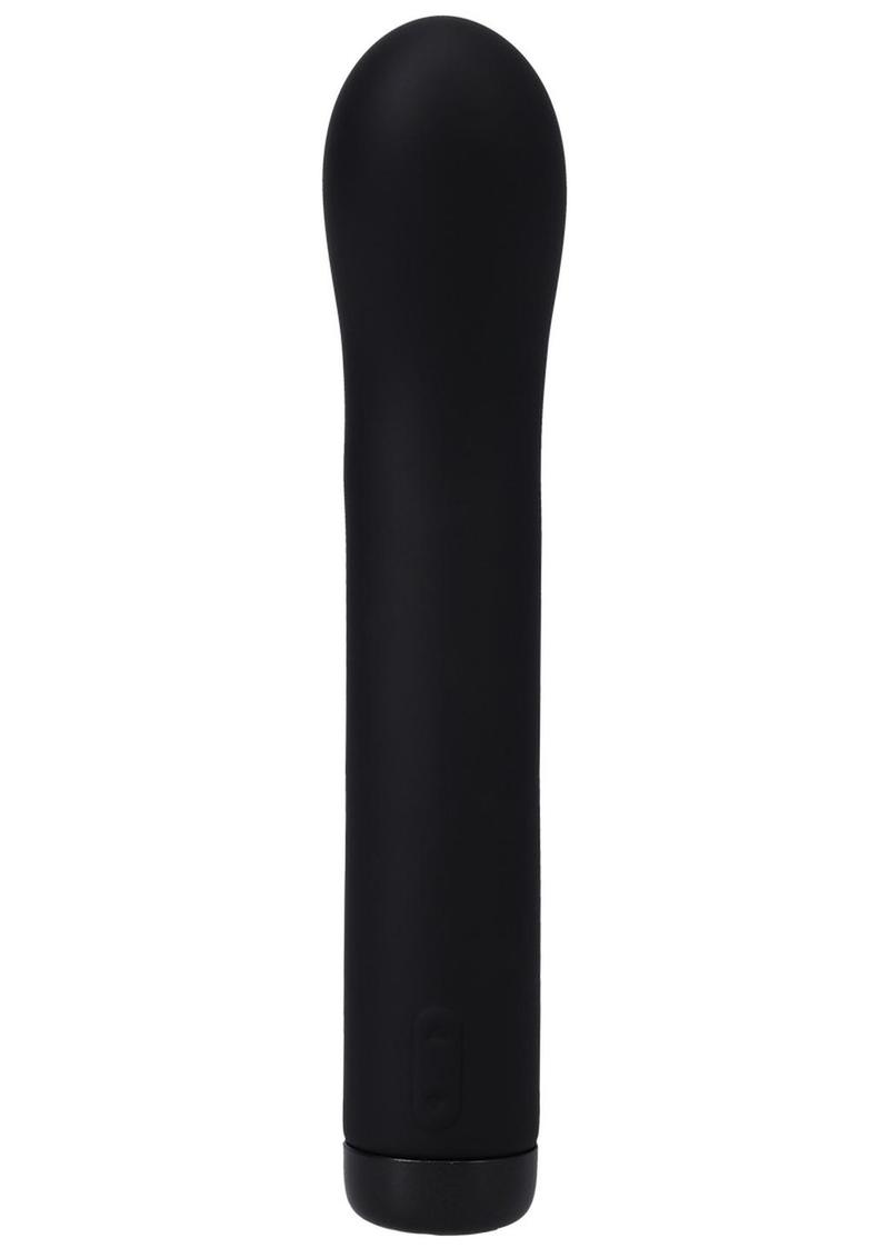 In a Bag Silicone Rechargeable G-Spot Vibrator - Black