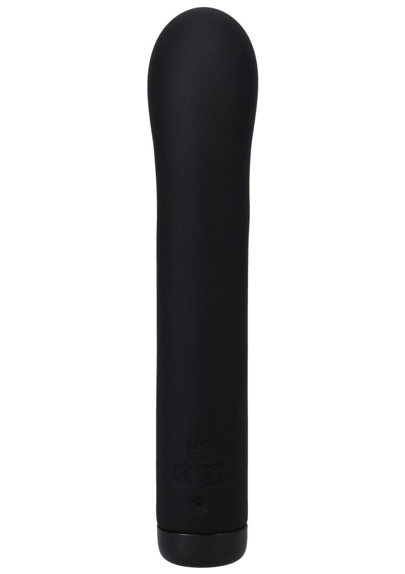 In a Bag Silicone Rechargeable G-Spot Vibrator - Black