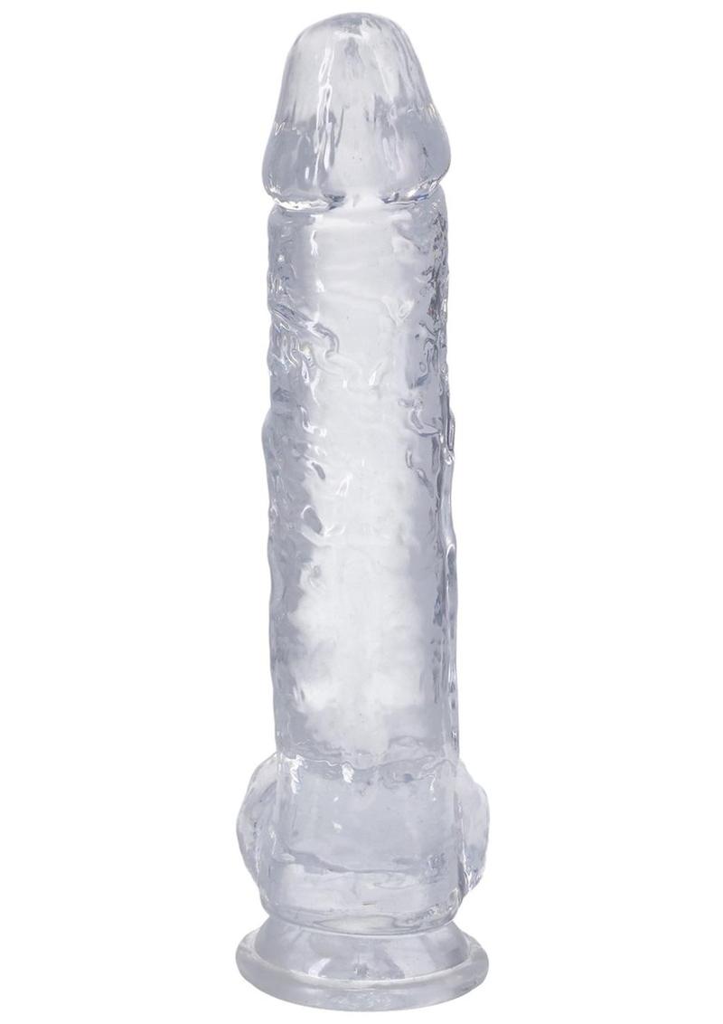 In a Bag Really Big Dick Dildo 10in - Clear