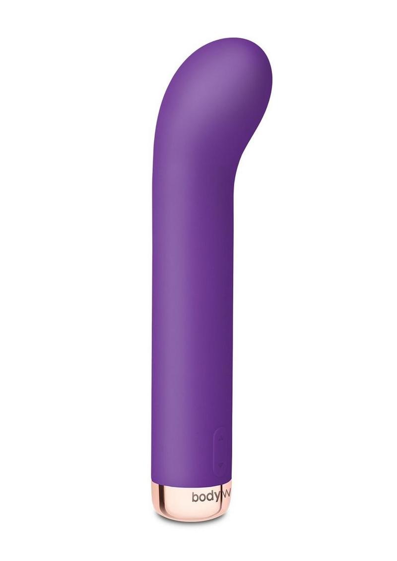 Bodywand My First G-Spot Vibe Silicone Rechargeable Vibrator - Purple