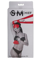 Sex & Mischief Amor Bondage Beginner Kit - Red/Black