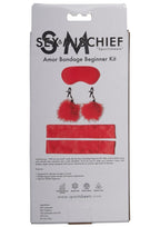 Sex & Mischief Amor Bondage Beginner Kit - Red/Black
