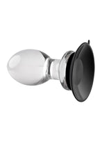 Gender X Crystal Ball Glass Plug - Clear