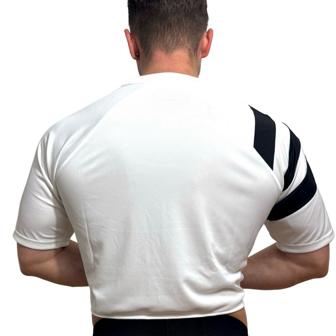 Adidas Neo White Short Sleeve Crop Top 2.0 BY SNEAKERMASK