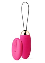 Svakom Elva Bullet Vibrator with Remote Control - Plum Red/Gold