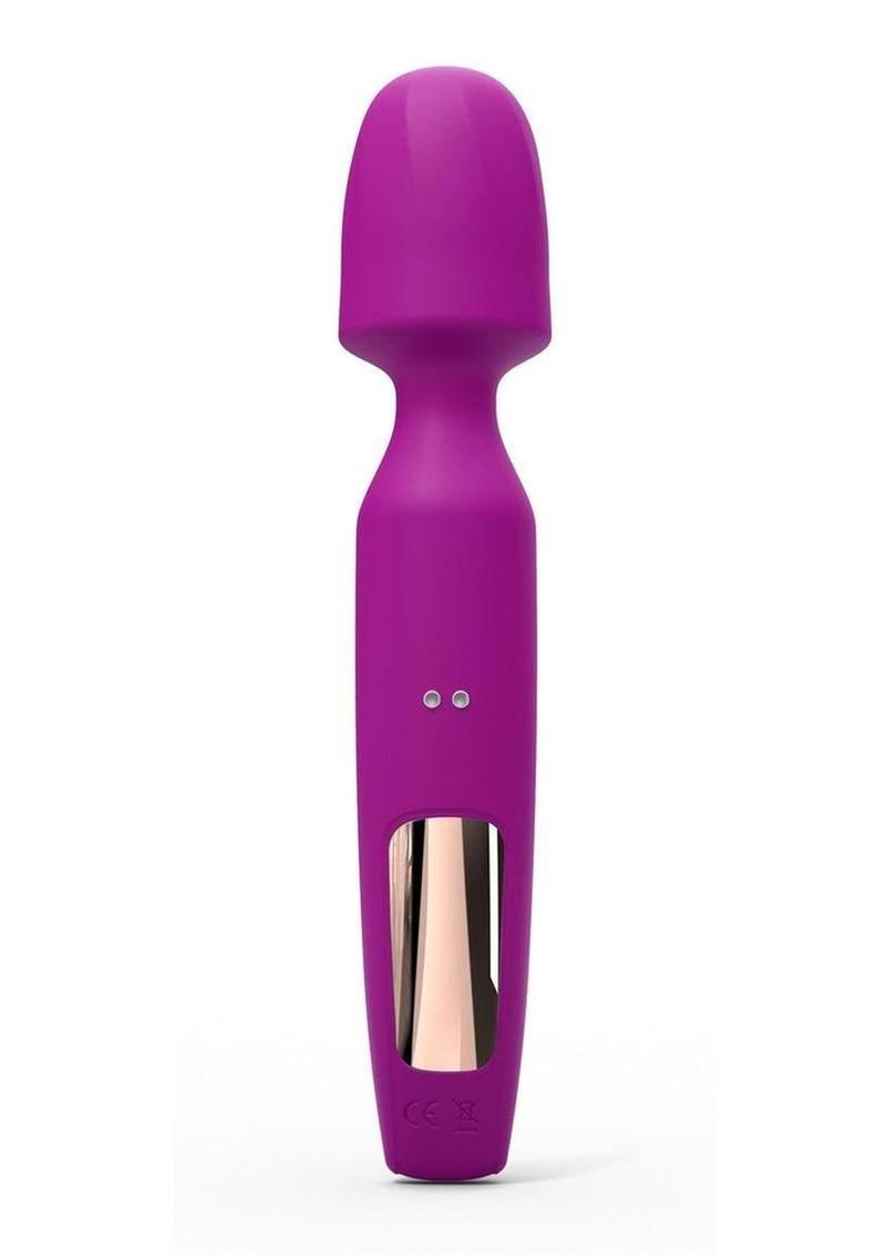 R-evolution Rechargeable Silicone Wand with Attachment - Sweet Orchid