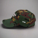 Good Boy Dad Hat by YES HOMO - Green Camo