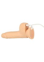 Naked Addiction Silicone Rechargeable Thrusting Dildo with Remote Control 6.5in - Vanilla