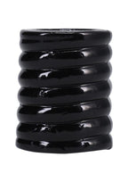 Rock Solid The Cage Textured Cock Cage - Black