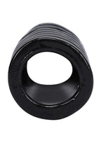 Rock Solid The Cage Textured Cock Cage - Black