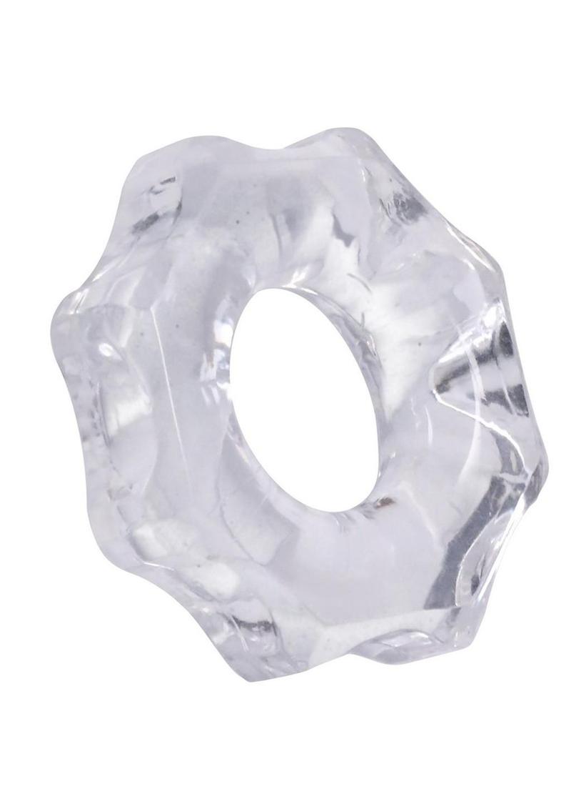 Rock Solid The Gear Cock Ring - Clear