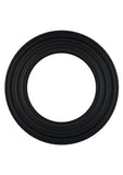 Rock Solid Tri-Pack Rubber Gasket Cock Ring - Black