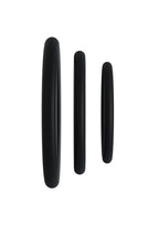 Rock Solid Tri-Pack Rubber Gasket Cock Ring - Black