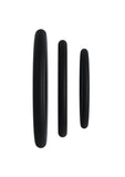 Rock Solid Tri-Pack Rubber Gasket Cock Ring - Black