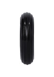 Rock Solid Ribbed Donut Silicone Cock Ring - Black