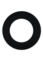 Rock Solid Tri-Pack Silicone Gasket Cock Ring - Black