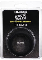 Rock Solid The Silicone Gasket Cock Ring - Large - Black