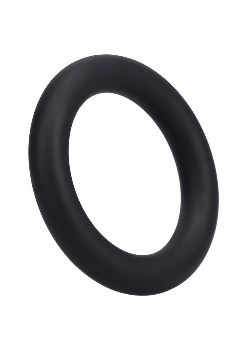 Rock Solid The Silicone Gasket Cock Ring - Large - Black