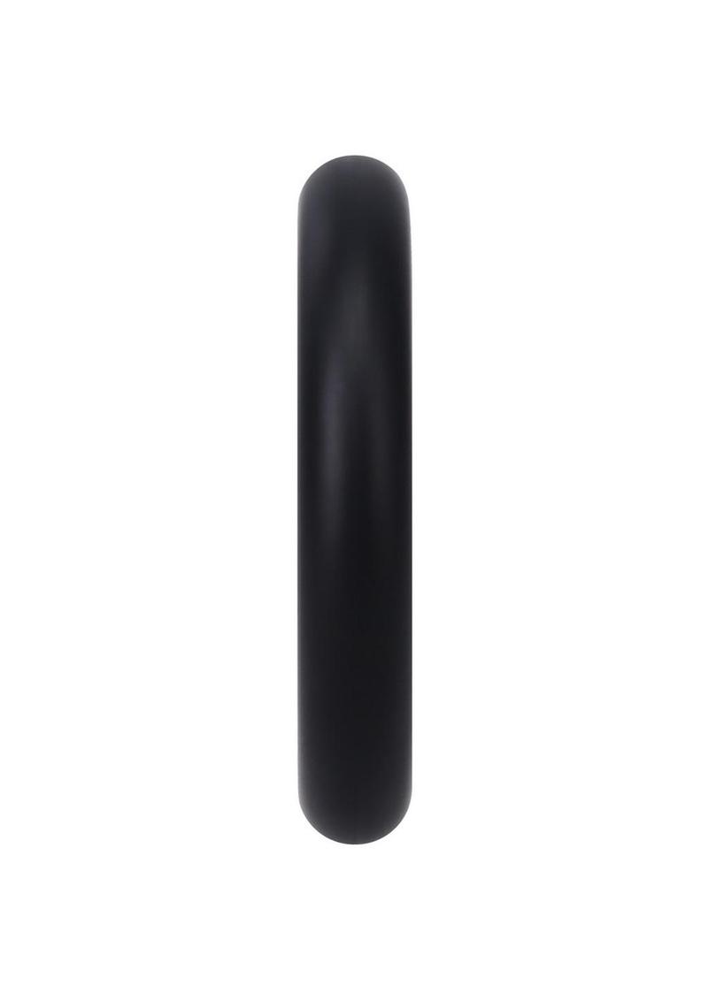 Rock Solid The Silicone Gasket Cock Ring - Medium - Black