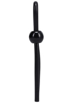 Rock Solid The Lasso Single Lock Adjustable Silicone Cock Tie - Black