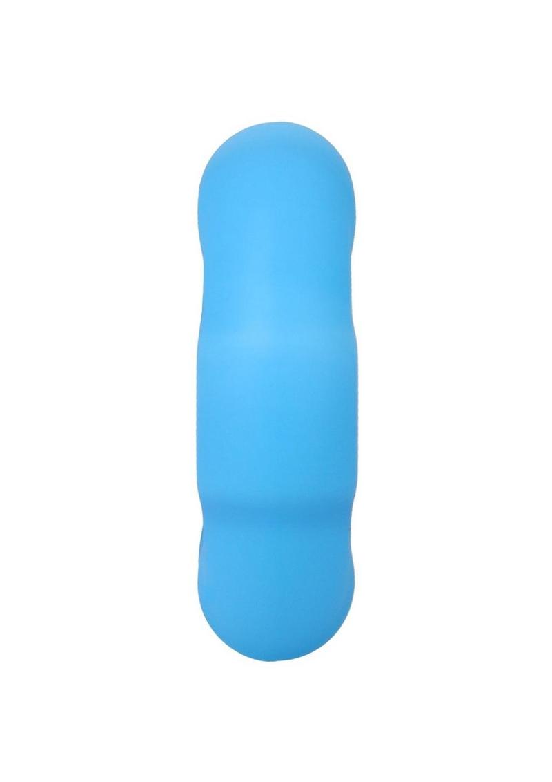 Rock Solid Lifesaver Glow in the Dark Silicone Cock Ring - Blue