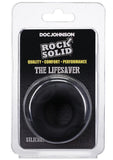 Rock Solid Lifesaver Silicone Cock Ring - White