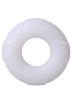 Rock Solid Lifesaver Silicone Cock Ring - Black